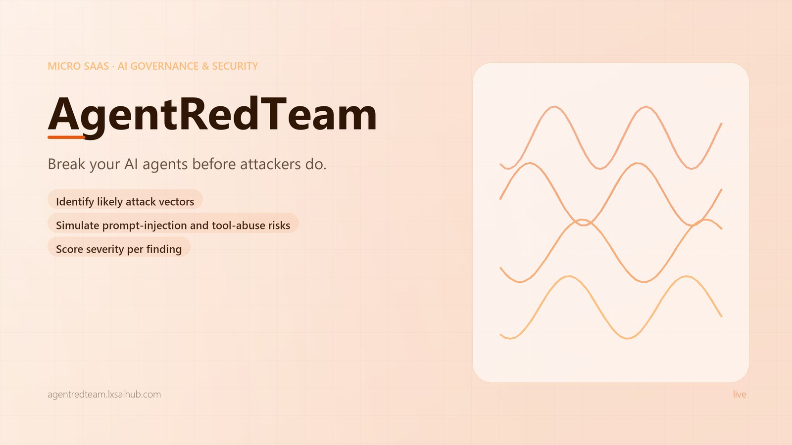 AgentRedTeam feature overview